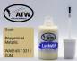 Preview: Saab, Pepperdust Metallic, WA814S / 321 / GJM: 20ml Lackstift, von ATW Autoteile West.